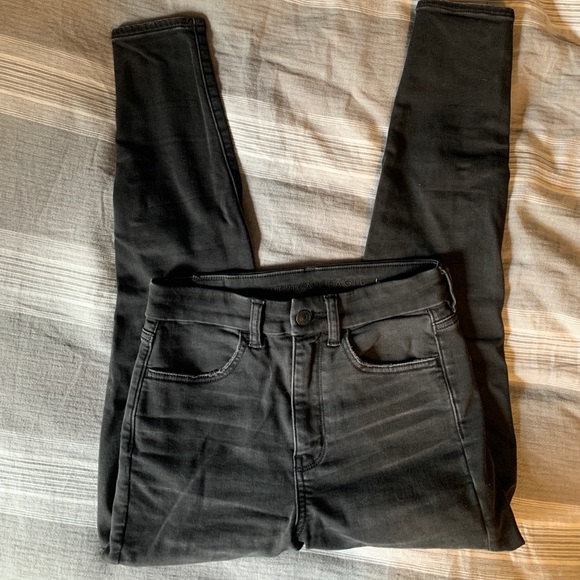 American Eagle High Waisted Skinny Jeans - Picture 2 of 8